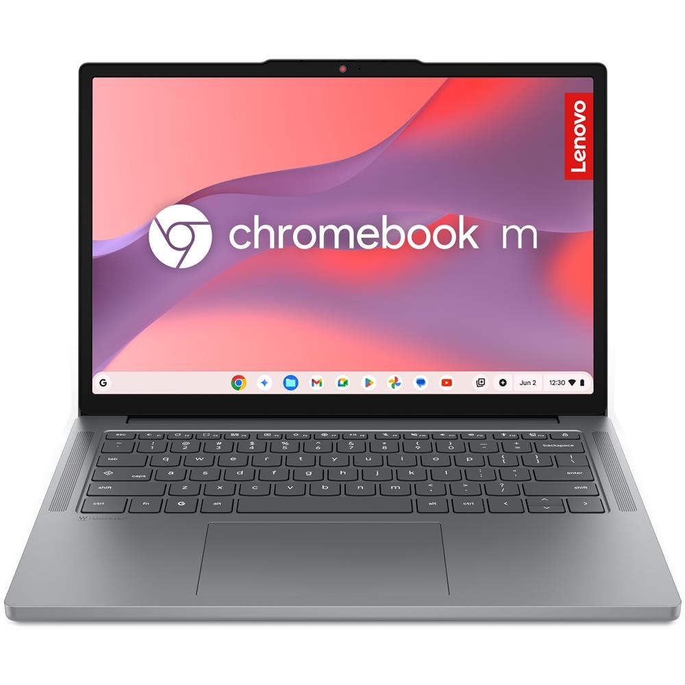 | Notebook Chromebook | Display 14.0'' WUXGA (1920x1200) | Processore MTK M 540 | Memoria RAM 4GB | Memoria SSD 64GB | Scheda grafica Integrata | Sistema Operativo CHROME OS | LUNA GREY | Caricatore NON incluso - Foto 1