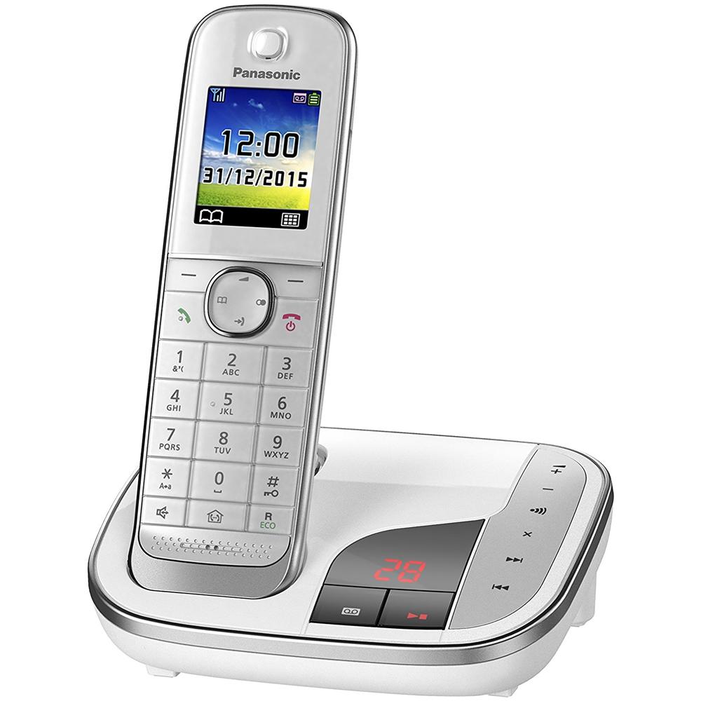 KX-TGJ320GW Cordless con Display 1.8" Segreteria Telefonica - Bianco - Foto 2