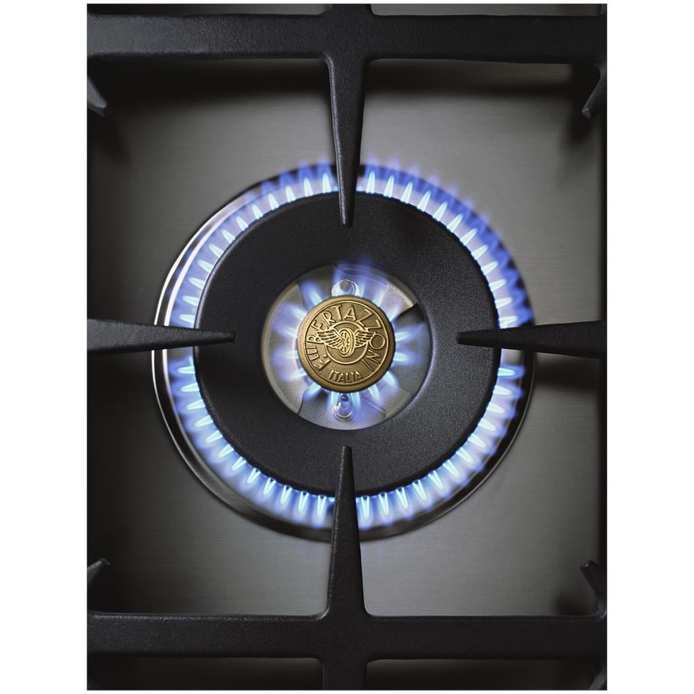 Cucina HER90 6 HYB S VIT 6 Fuochi a Gas Forno Gas + Elettrico Dimensioni 90 x 60 cm Colore Vino Serie Heritage - Foto 3