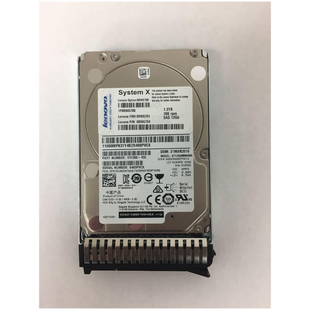 Hard Disk Interno 1.2 TB 2.5" Interfaccia SAS 12 Gb / s 10000 Rpm - Foto 1