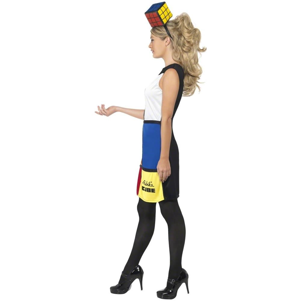 Costume Donna Da Cubo Di Rubik Medium - Foto 2