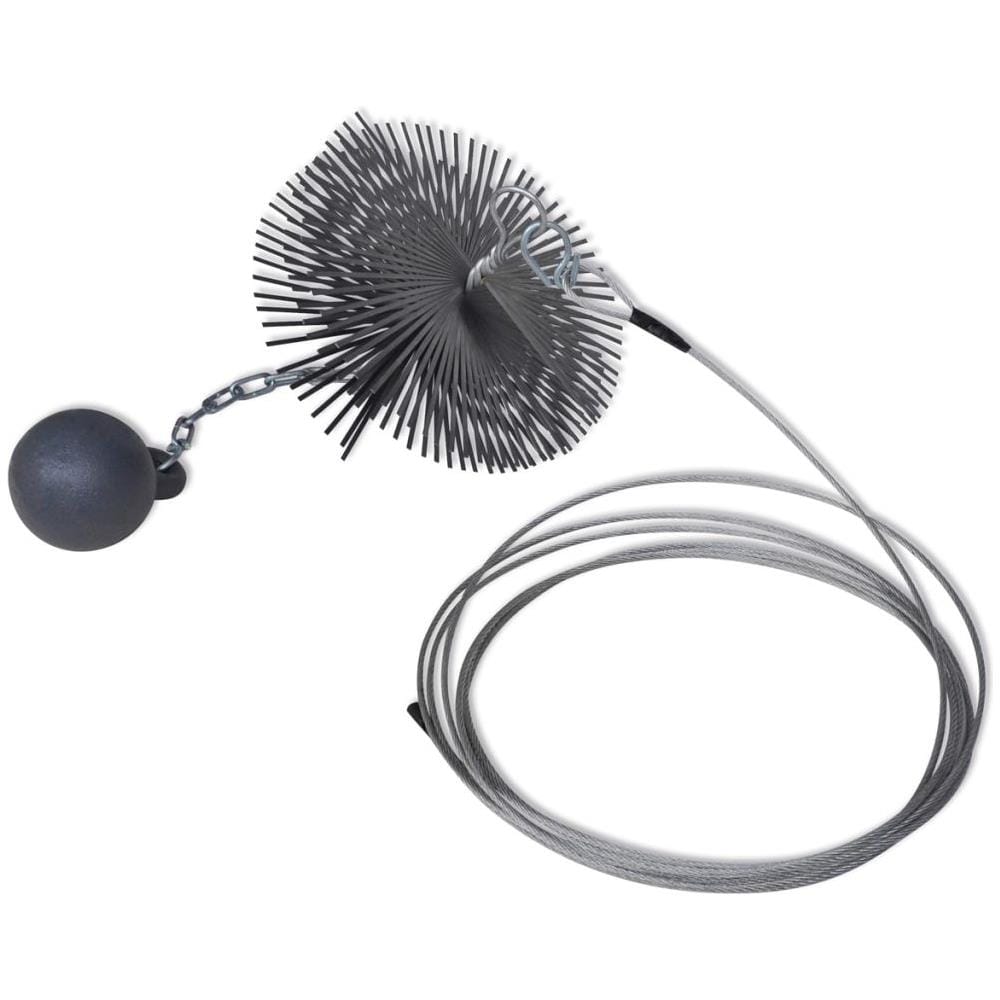 Spazzola Rotonda Per Canna Fumaria Diametro 20 Cm - Foto 1