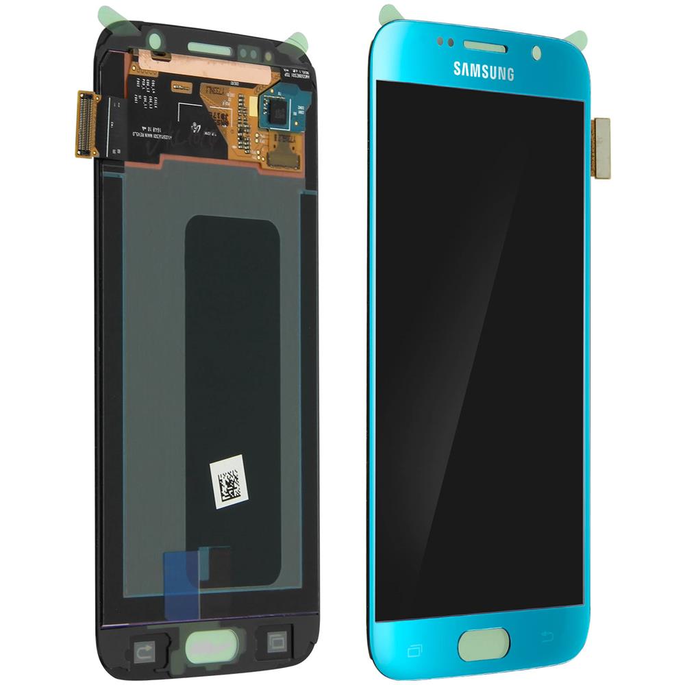 Front LCD Asm, Blue, SM-G920 Galaxy S6 - Foto 1