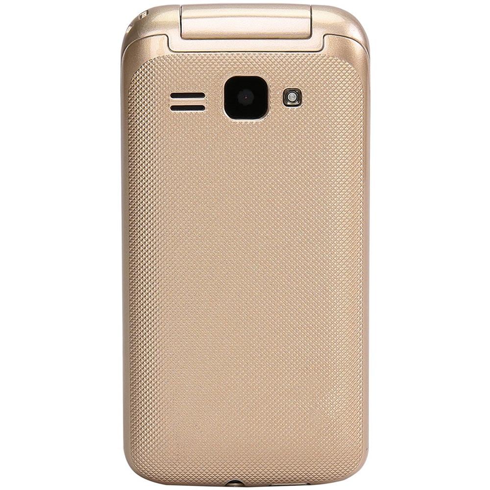 Luna Senior Phone Oro Dual Sim Display 2.4" +Slot MicroSD con Tasti Grandi +Tasto SOS Bluetooth Fotocamera - Europa - Foto 2