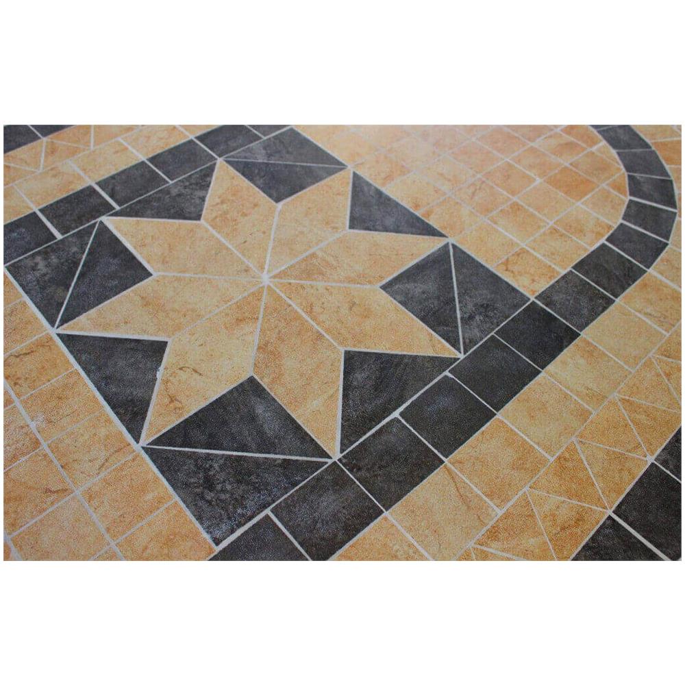 Tavolo Ovale In Ferro Con Piano Mosaico 160x90 Cm - Per Esterni, Giardino, Bar, Colore Taupe