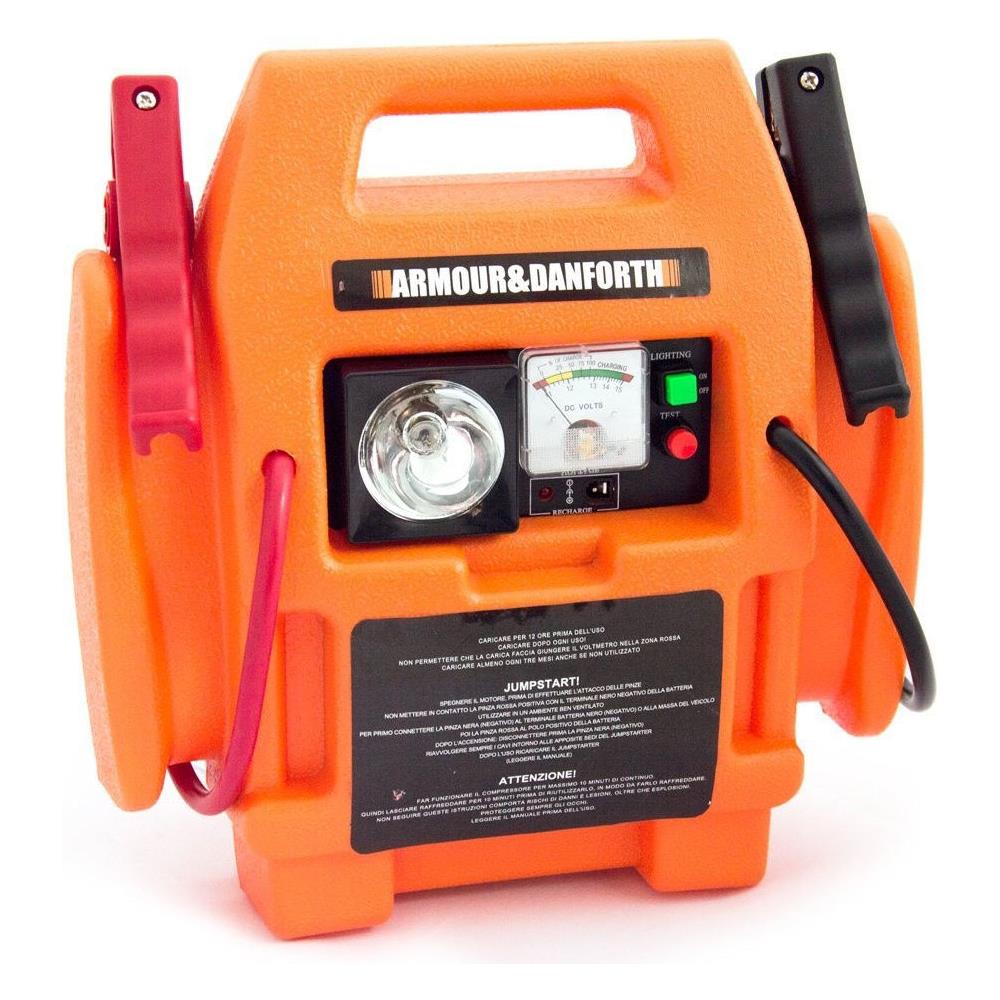 Avviatore Compressore Accumulatore 3 In 1 12v 400a Viaggio Auto Moto Ad432-014 - Foto 1
