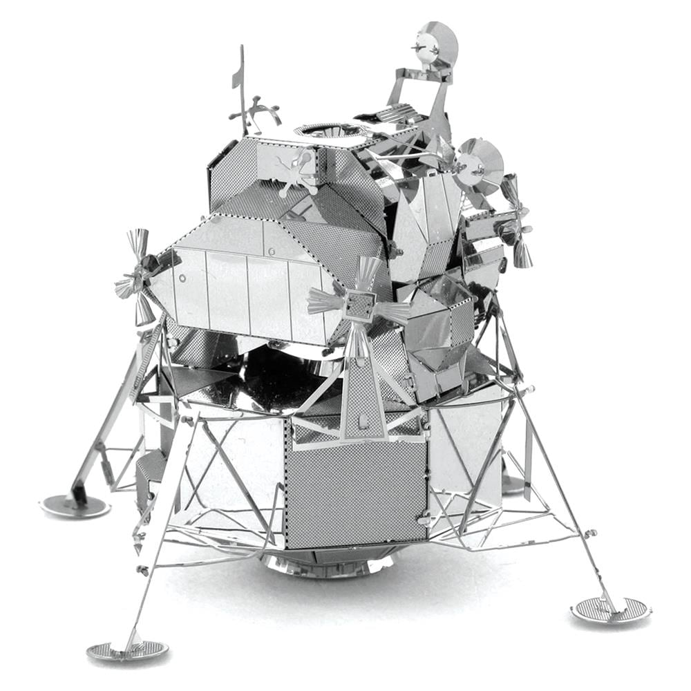 Metal Earth Apollo Lunar Module Puzzle Di Metallo 3d - Foto 1