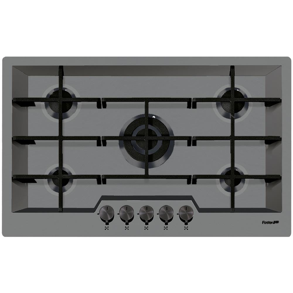 Piano Cottura 7601632 a Gsa 5 Zone Cottura da 80 cm Colore Acciaio Inossidabile - Foto 1