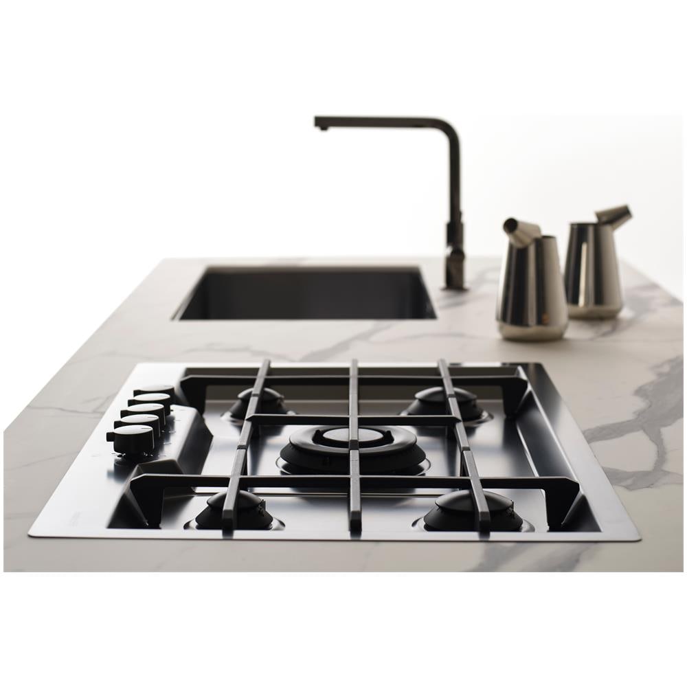 Piano Cottura 7601632 a Gsa 5 Zone Cottura da 80 cm Colore Acciaio Inossidabile - Foto 2