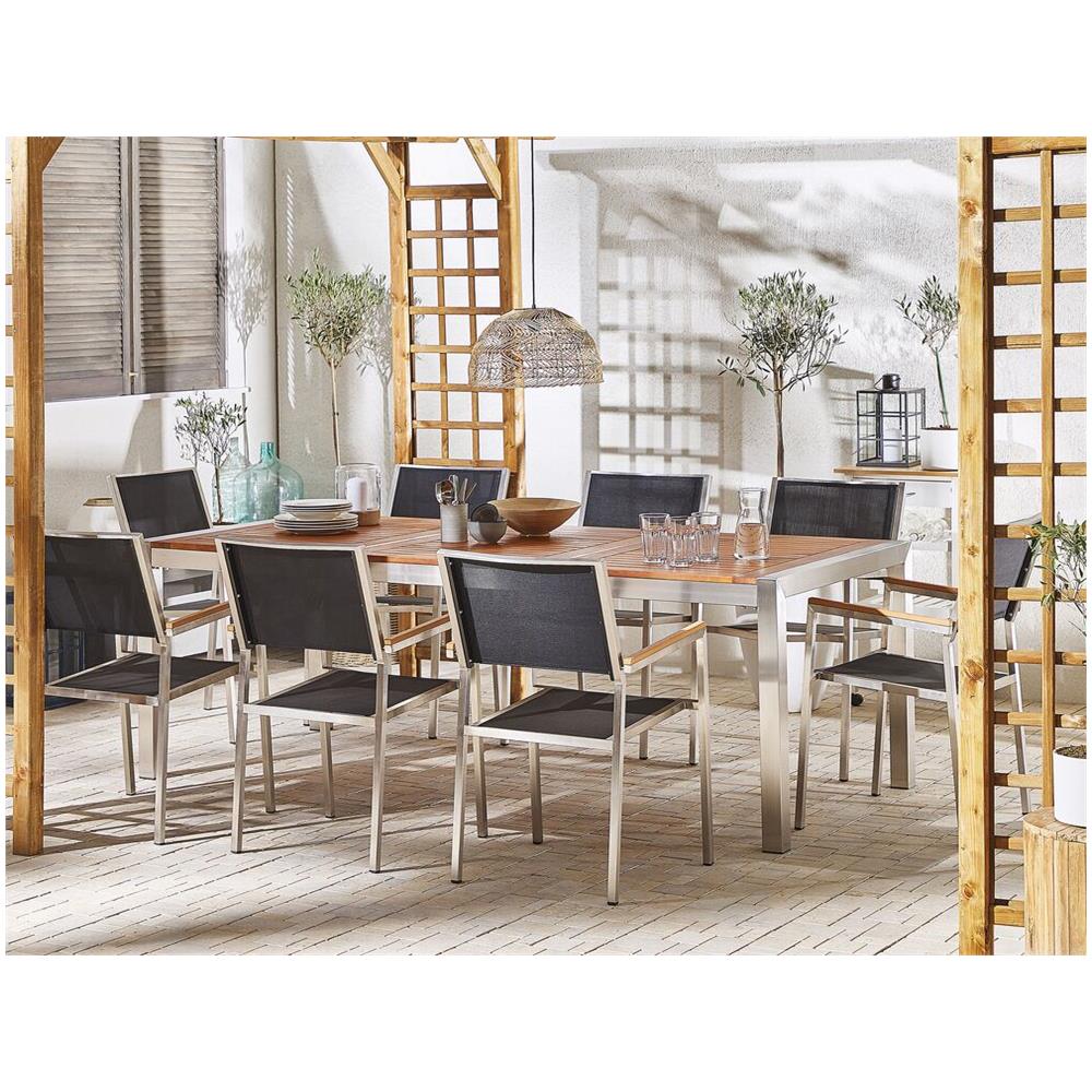 Tavolo Da Giardino In Legno Di Eucalipto 220x100cm Grosseto - Foto 2