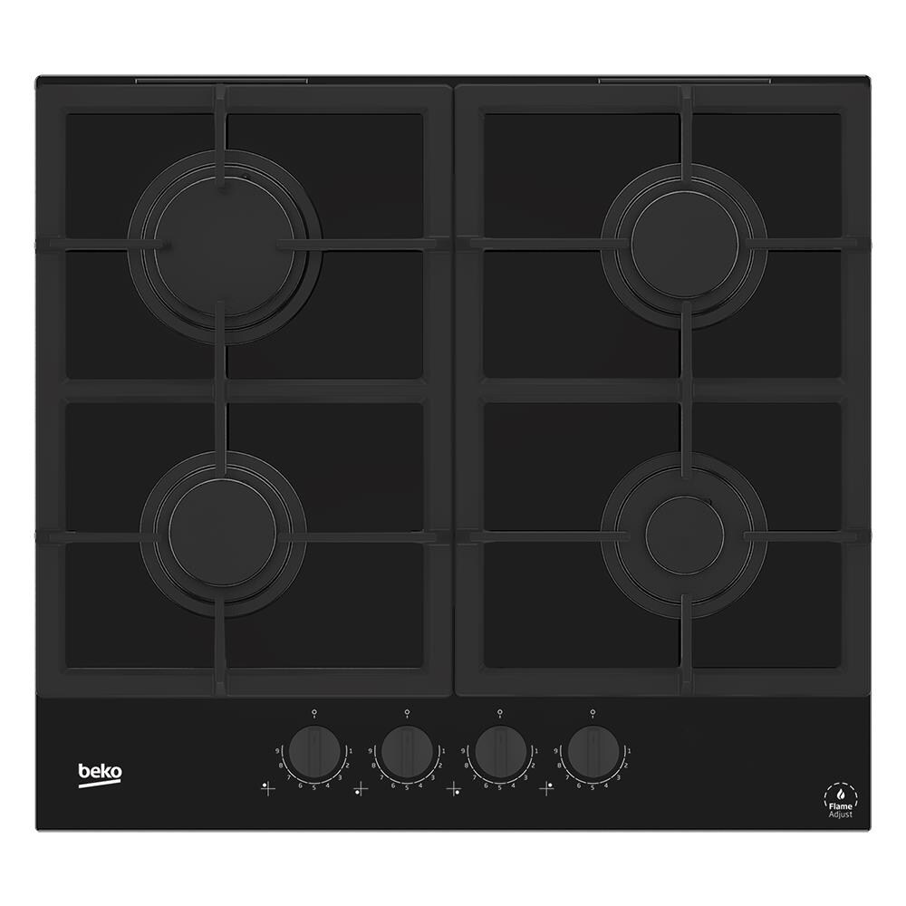 Piano Cottura HILG 64325 SDX a Gas 4 Fuochi Gas Colore Nero - Foto 1