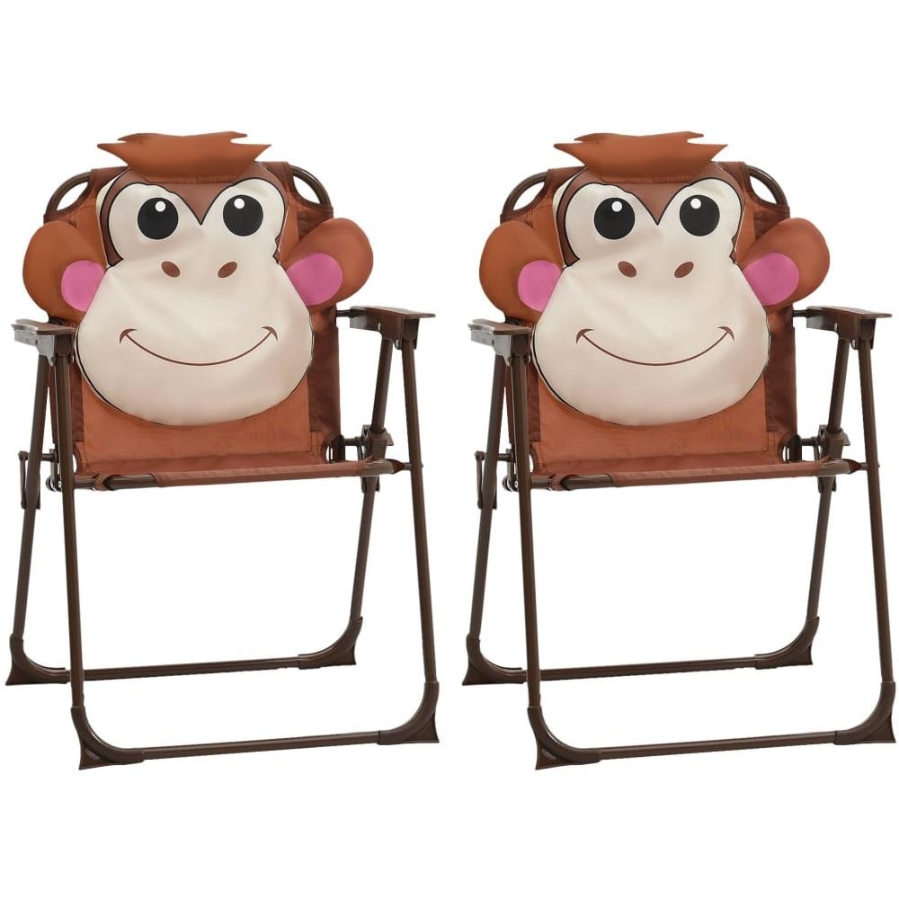 Set da Bistrot da Giardino per Bambini con Ombrellone Marrone - Foto 2