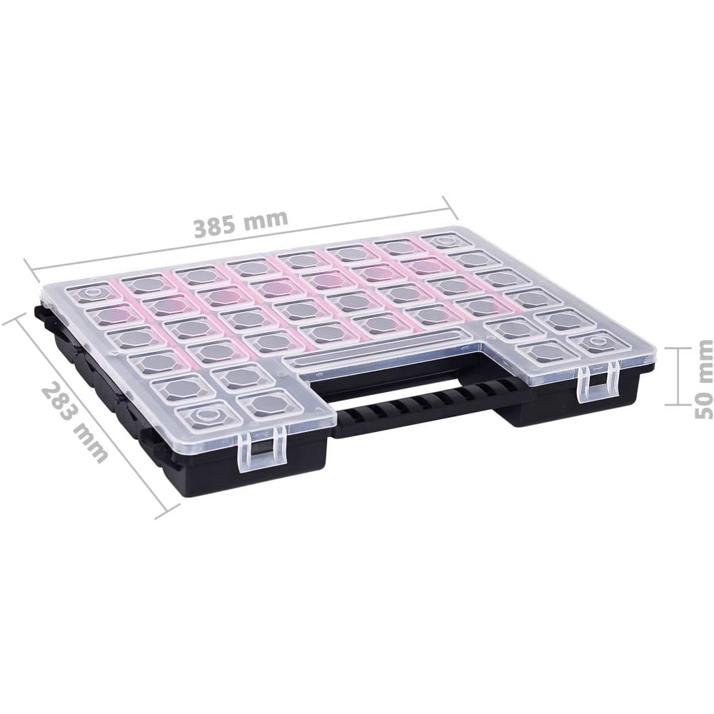 Scatole Assortimento 5 Pz Con Divisori 385x283x50mm In Plastica - Foto 6