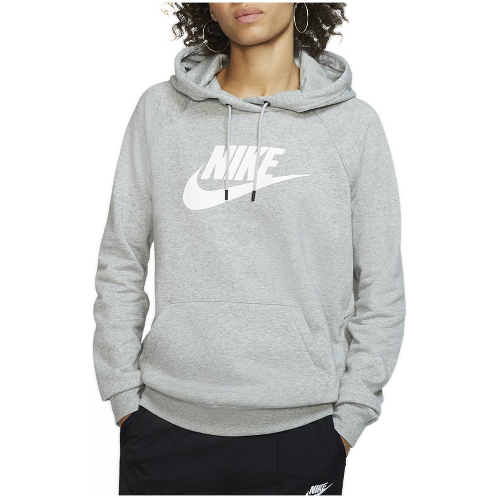 Felpa Da Donna Con Cappuccio Logo Grigia Taglia S Codice Bv4126-063 - Foto 1