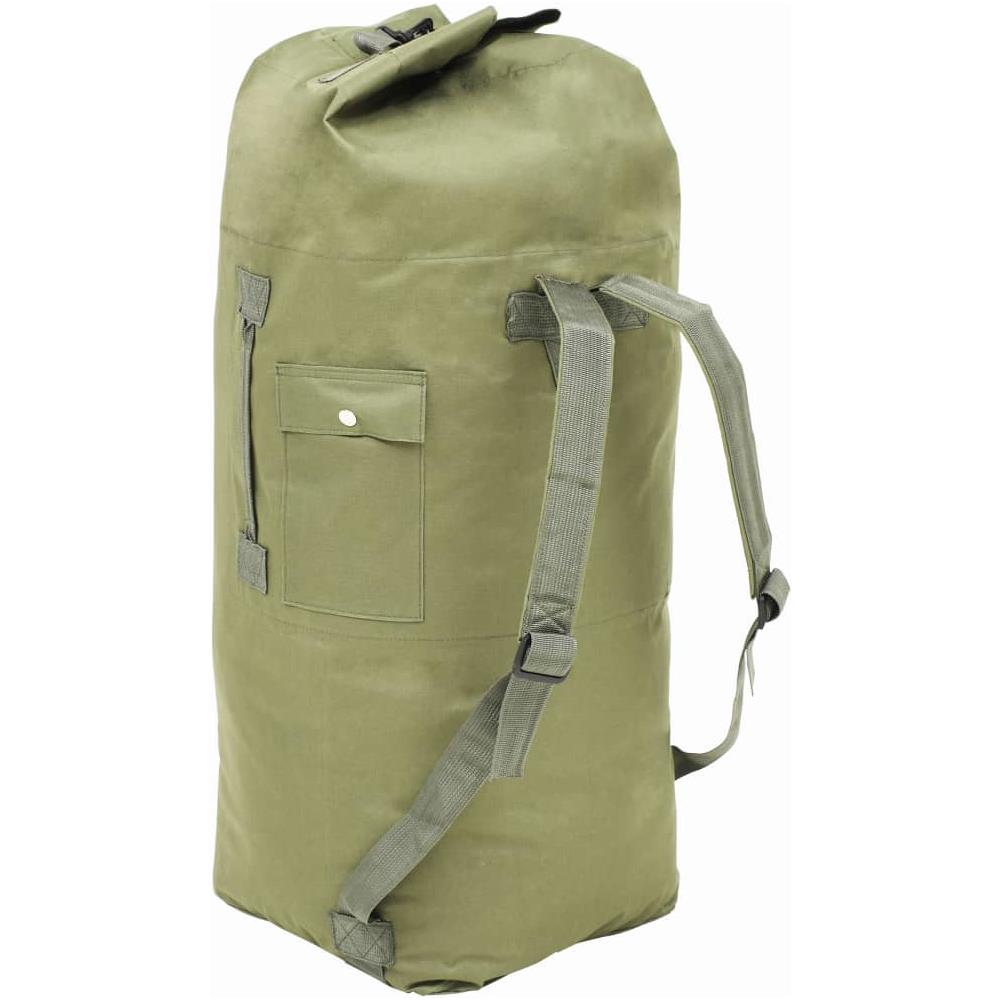 Borsone da Viaggio Stile Militare 85 L Verde Oliva - Foto 3