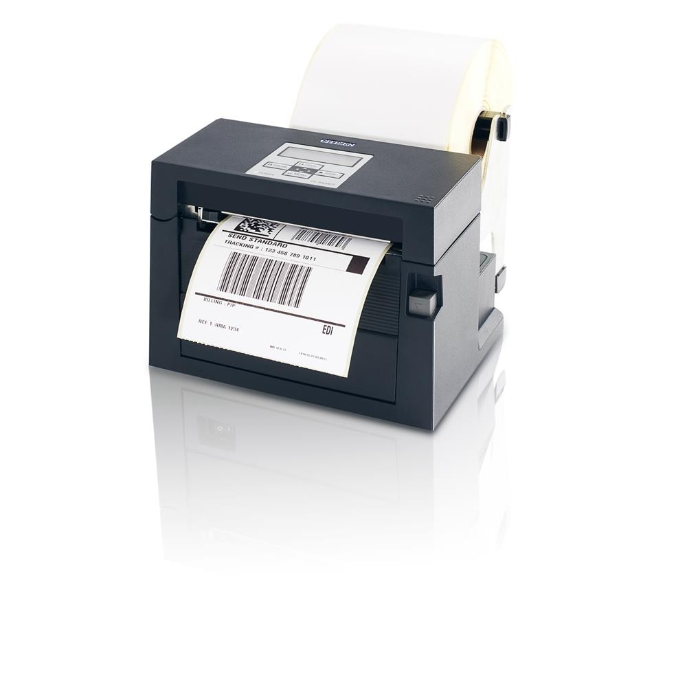 Etichettatrice da Tavolo Modello CL-S400DT USB Formato 118 mm Schermo LCD 150 mm / s Grigia - Foto 1