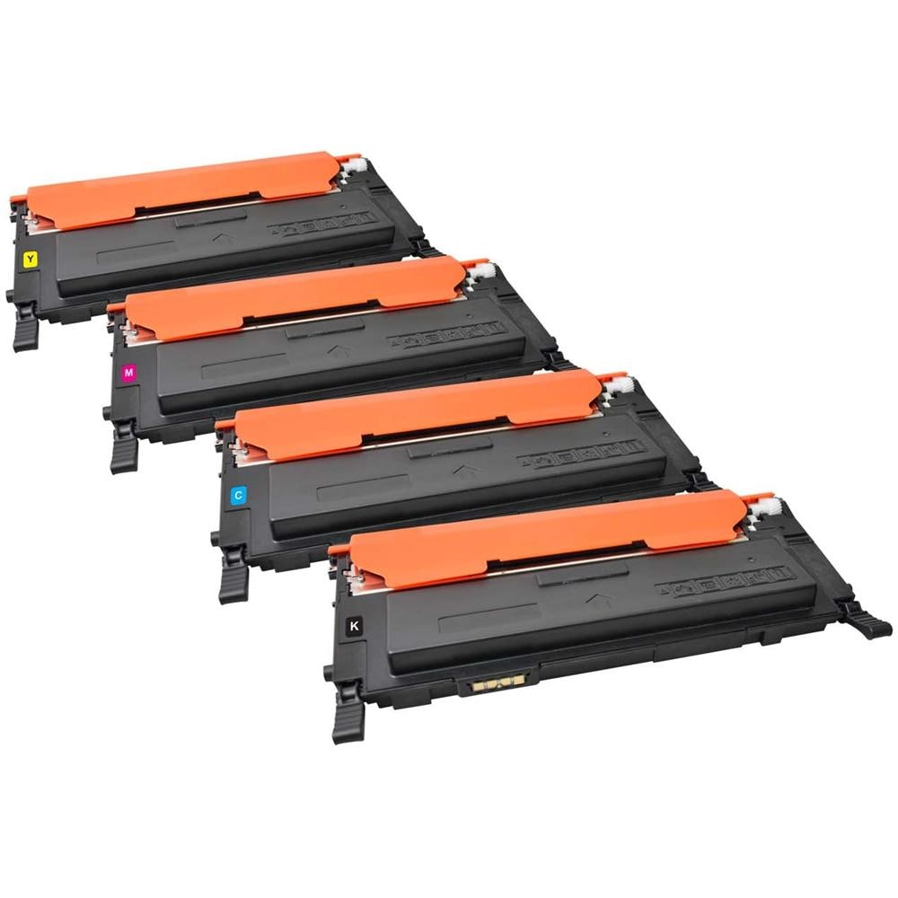 Toner per selezionare la stampante Samsung CLT-P4092C / ELS, Cartuccia, Nero, Ciano, Magenta, Giallo, Laser, Samsung, CLP-310, CLP-310 N, CLP-315, CLP-315 N, CLP-315 W, CLX-3170 FN, CLX-3170 N, CLX-3175, CLX-3175 FN, CLX-3175 F, CLT-P4092C / ELS - Foto 1
