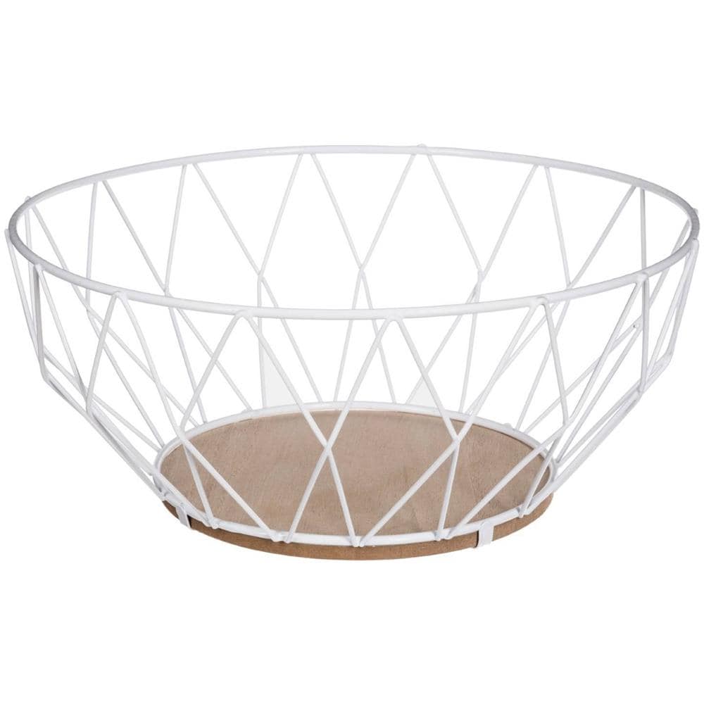 Cesto Di Frutta, Metallo, Ø 28 Cm - Foto 1