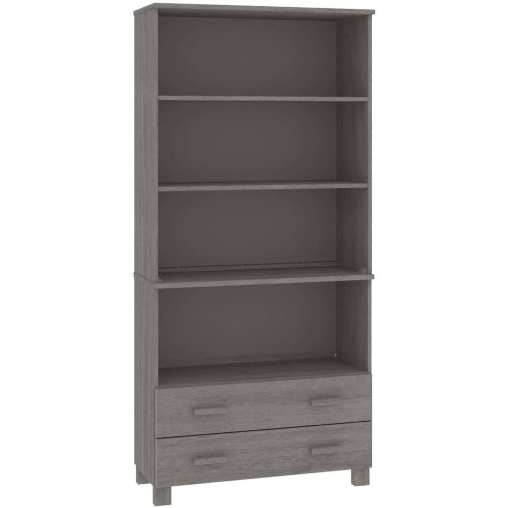 Credenza In Legno Massello Di Pino Grigio Chiaro - Foto 2