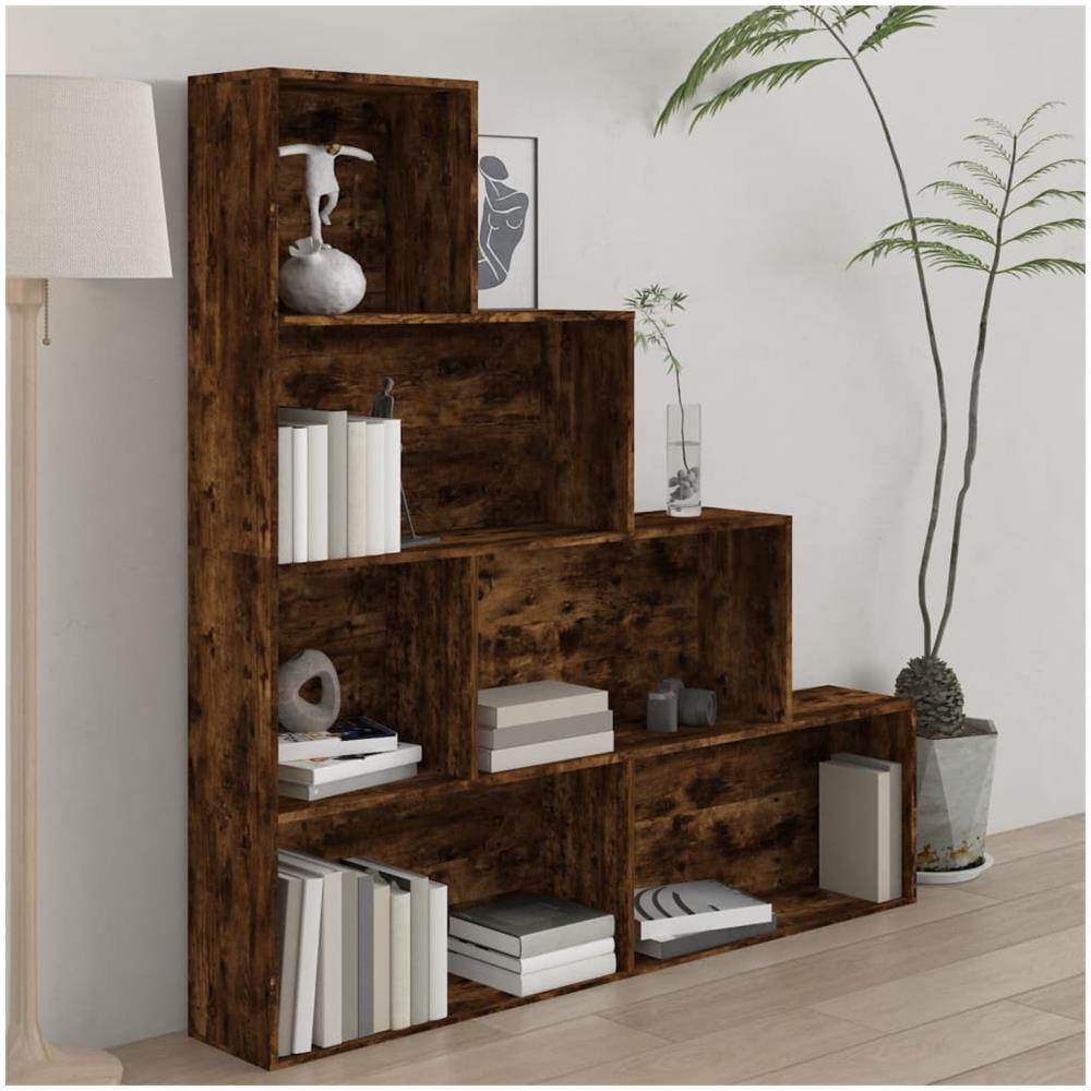 Libreria Rovere Fumo 155x24x160 Cm - Foto 1