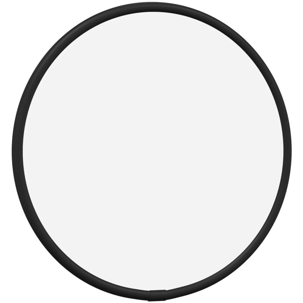 Specchio Da Parete Nero 20 Cm Rotondo - Foto 3