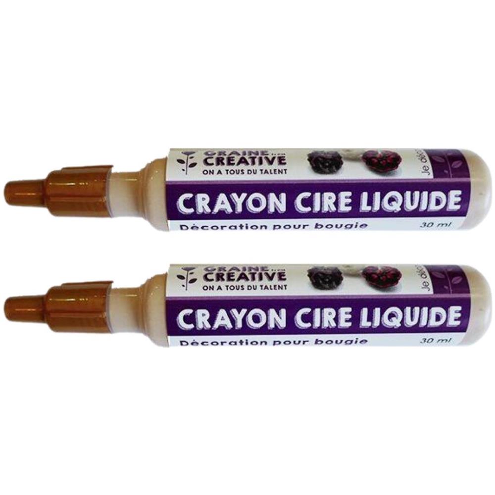 2 Pastelli A Cera Liquida Per Candela - Oro - Foto 1