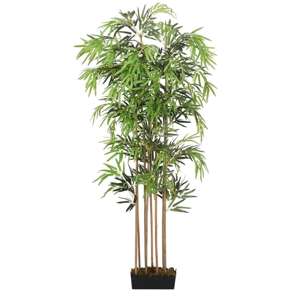 Albero Bambù Artificiale 1605 Foglie 180 Cm Verde - Foto 2