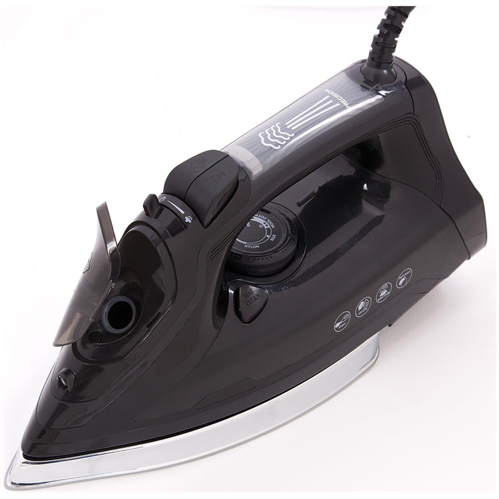 PL622C ferro da stiro Ferro da stiro a secco e a vapore Ceramica 3000 W Nero - Foto 6