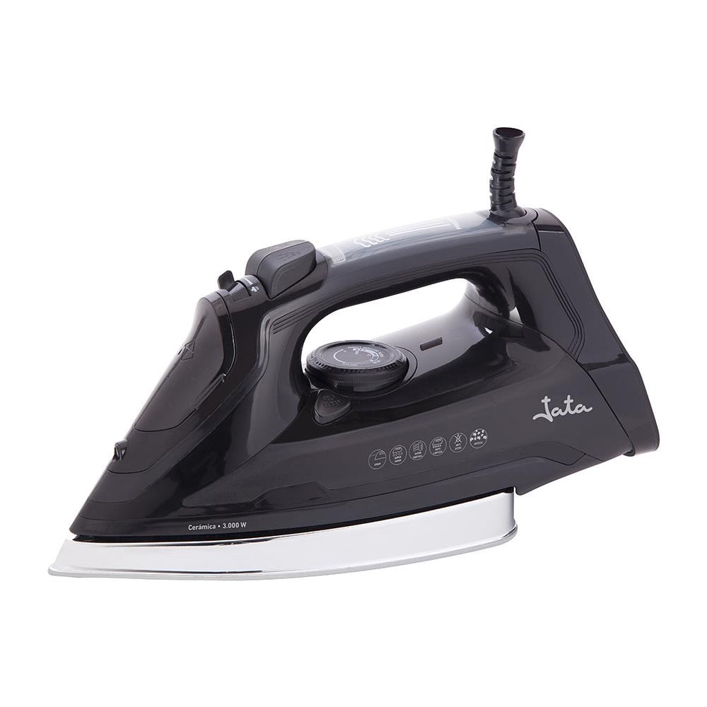 PL622C ferro da stiro Ferro da stiro a secco e a vapore Ceramica 3000 W Nero - Foto 1