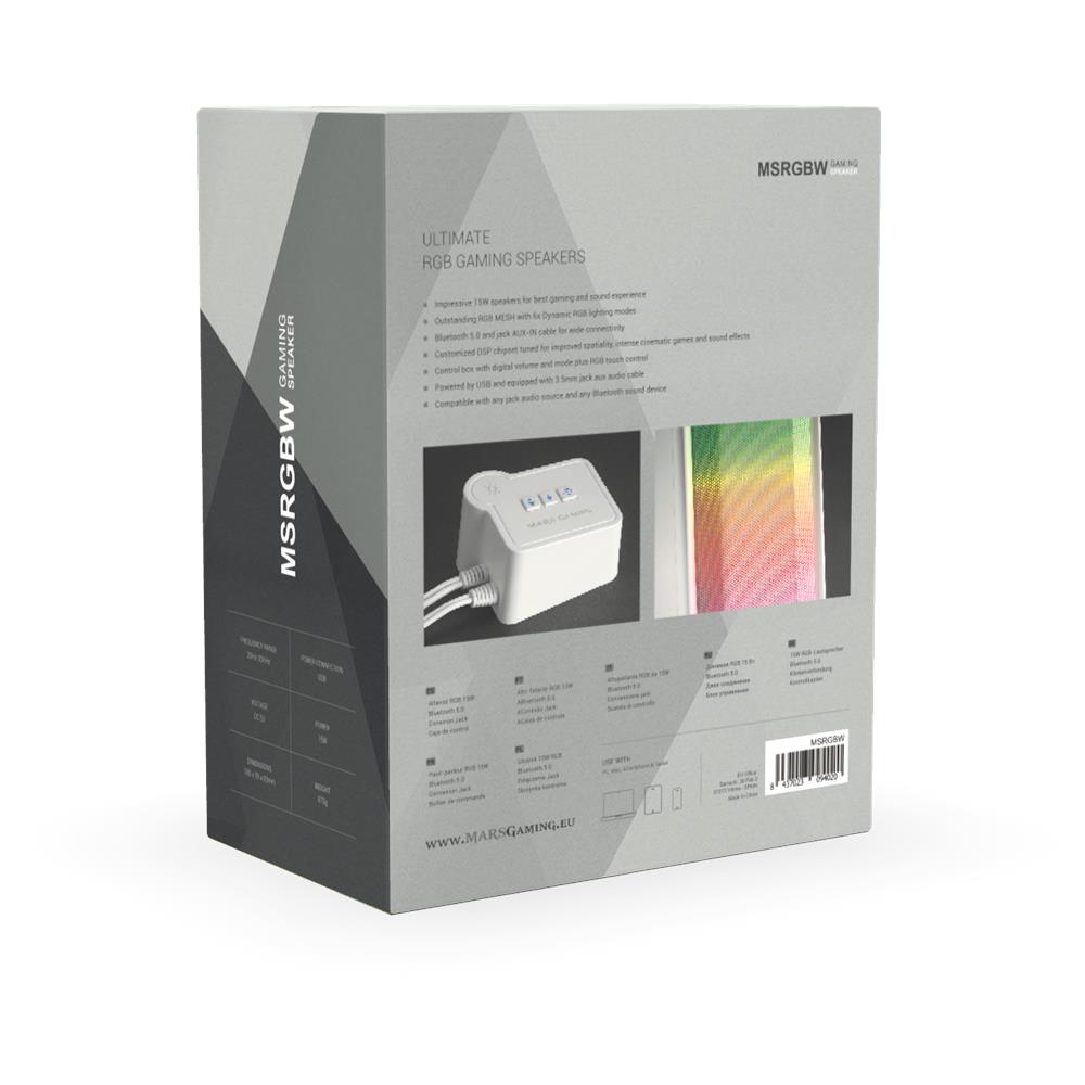 MSRGBW altoparlante Bianco Con cavo e senza cavo 15 W - Foto 11