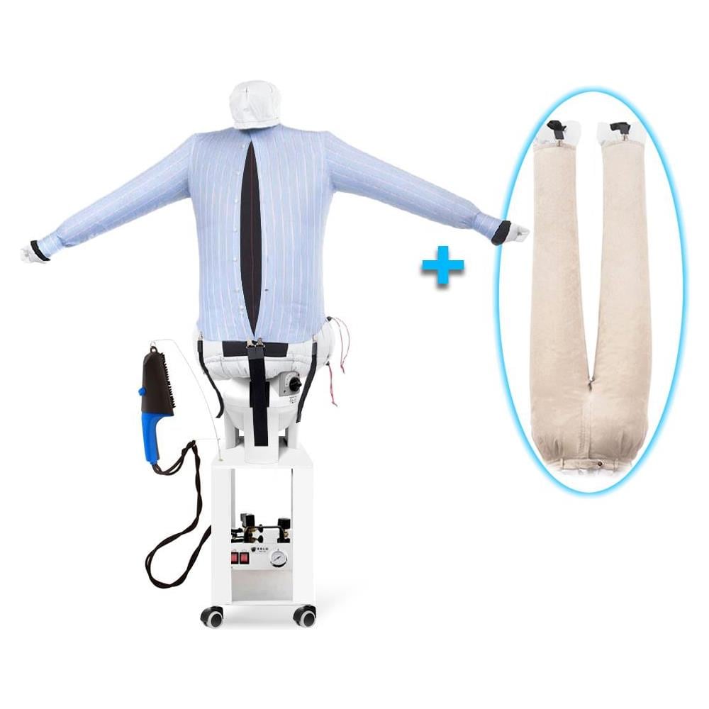 EOLO Stiracamicie Pantaloni SA18 SP INOX V6 Professionale Robot Stira Facile Asciuga Automatico Camicie Stirasciugatrice Spazzola a Vapore Caldaia Manichino Made in Italy Garanzia 5 Anni Efficienza A++ - Foto 1