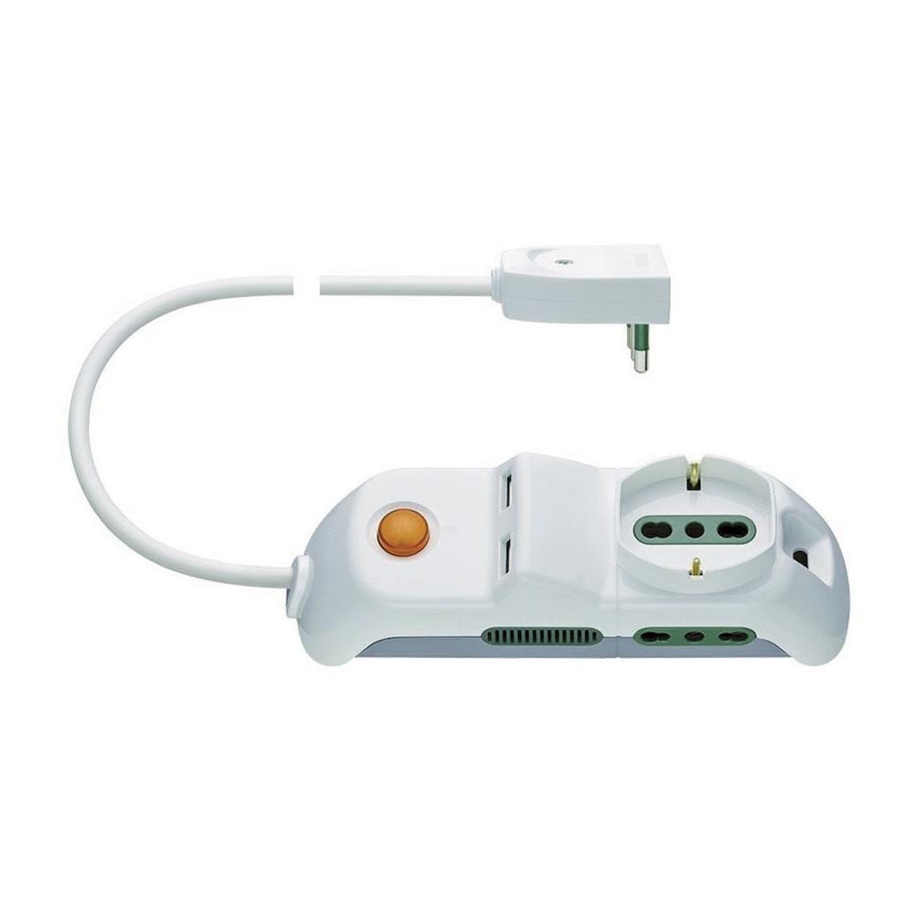Multipresa con 5 Uscite Colore Bianco - Foto 1