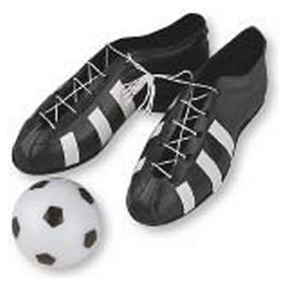 Scarpette Da Calcio E Pallone Per Decorazione Torta - Foto 1