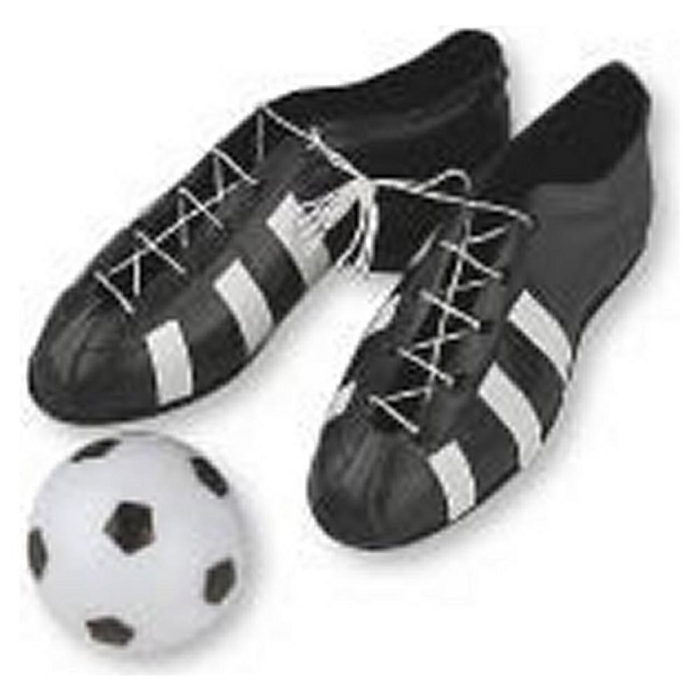 Scarpette Da Calcio E Pallone Per Decorazione Torta - Foto 2