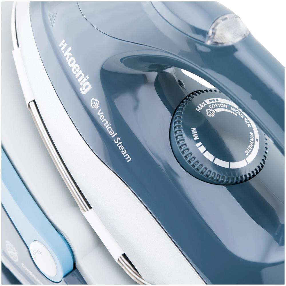 V5I Ferro da Stiro con Caldaia Potenza 2400 Watt Colore Blu / Bianco - Foto 4