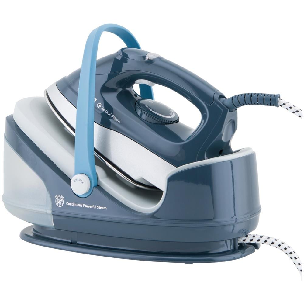 V5I Ferro da Stiro con Caldaia Potenza 2400 Watt Colore Blu / Bianco - Foto 2