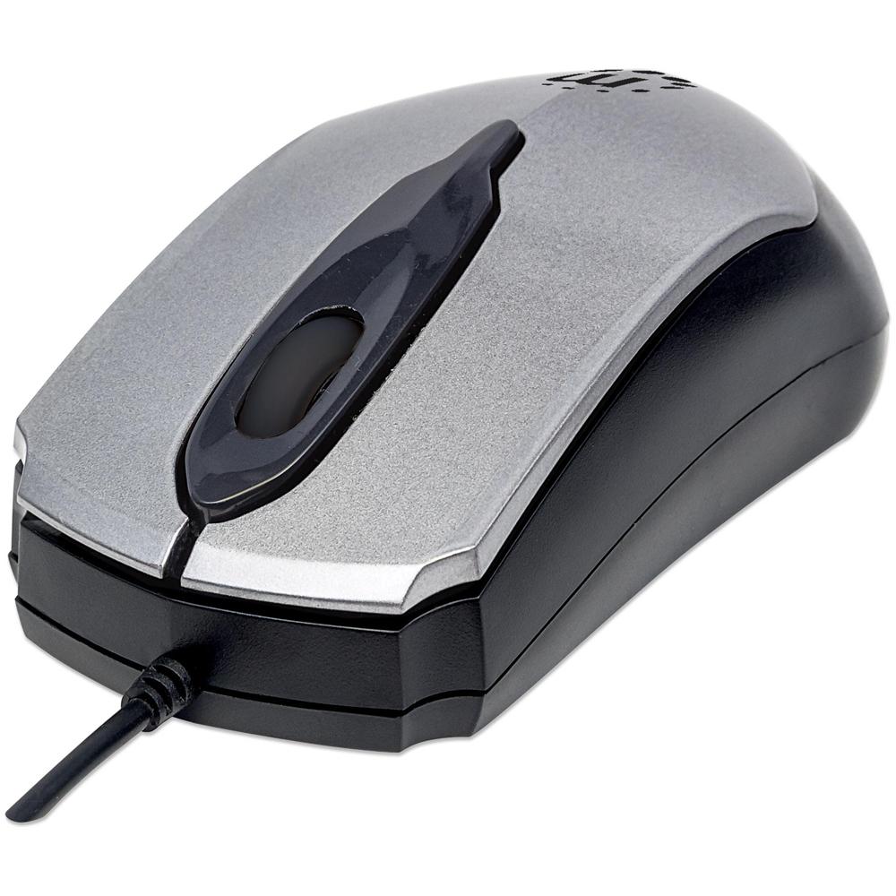 Mouse Ottico Edge USB MO2 1000dpi Grigio - Foto 1