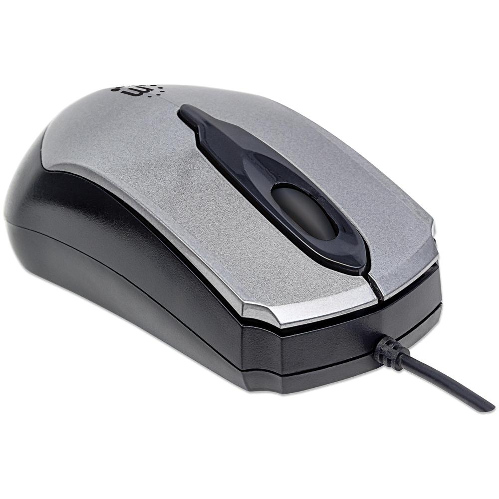 Mouse Ottico Edge USB MO2 1000dpi Grigio - Foto 2