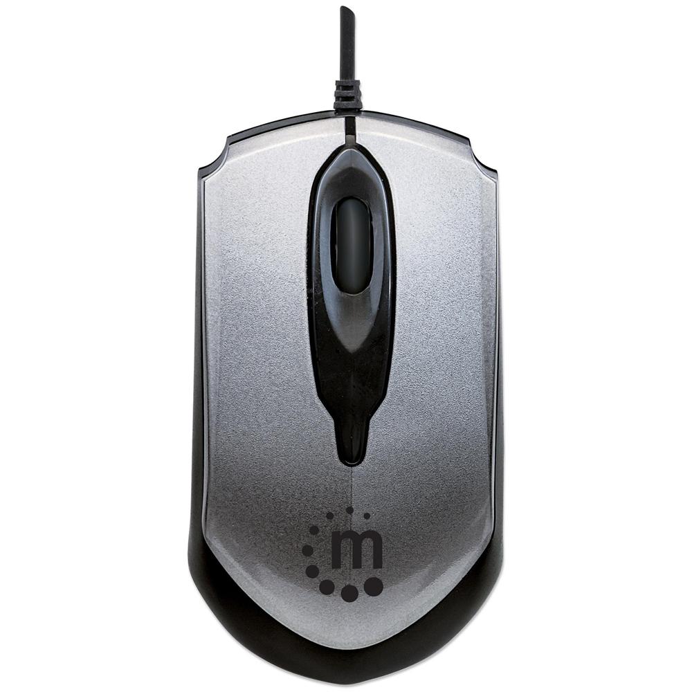 Mouse Ottico Edge USB MO2 1000dpi Grigio - Foto 3