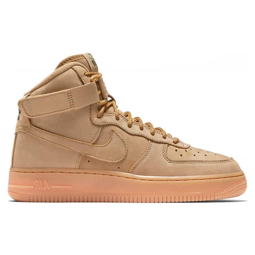 Scarpe Air Force 1 High Flax Gs 922066 203 922066203 Taglia 38,5 Colore Marrone - Foto 1