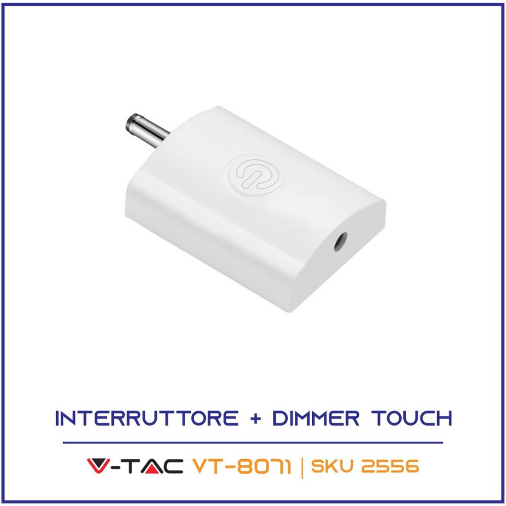 Vt-8071 Dimmer Pulsante Touch Per Strisce Led 24w - Sku 2556 - Foto 1