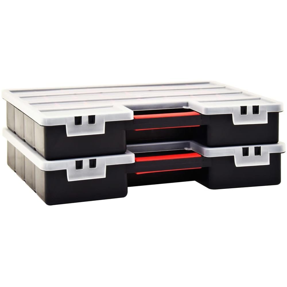 Scatole Assortimento 2 Pz Con Divisori 460x325x80mm In Plastica - Foto 2