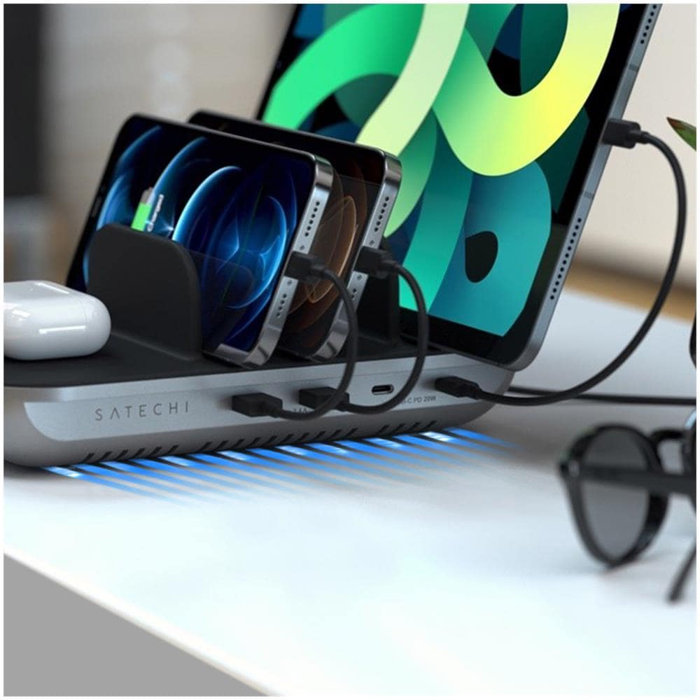 DOCK5 STAZIONE DI RICARICA USB E RICARICA WIRELESS - Foto 5