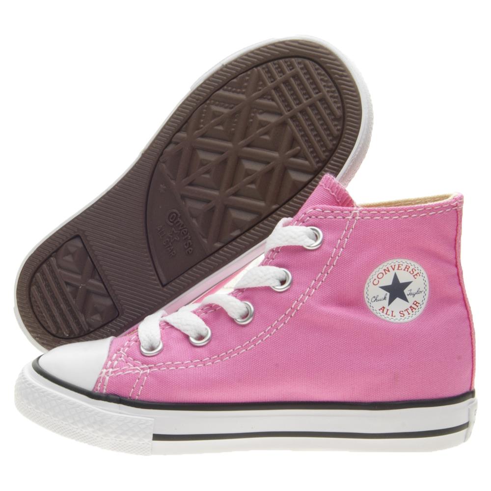Scarpe Chuck Taylor All Star Infant Taglia 25 Codice 7j234c Rosa - Foto 2