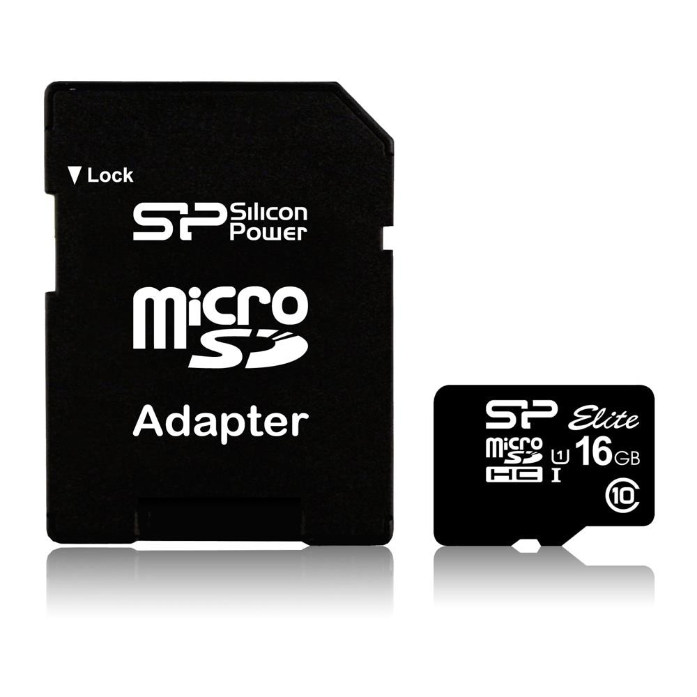 Elite 16GB microSDHC UHS-I, MicroSDHC, Class 10, Nero, UHS-1, 0 - 70 °C, -40 - 85 °C - Foto 1