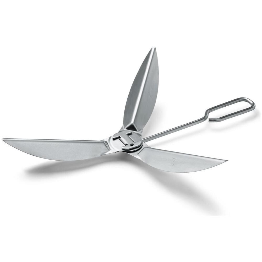 Kit Sistema di Pulizia per Barbecue 47cm Colore Argento - Foto 2