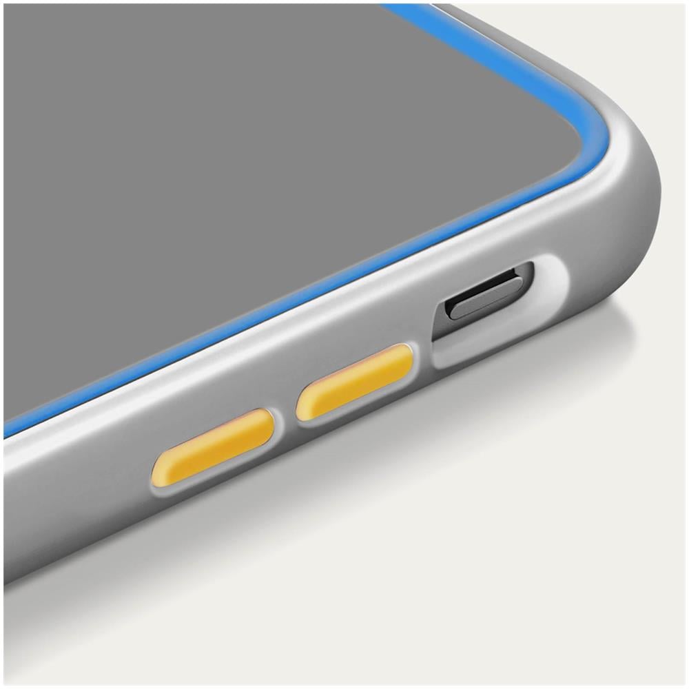 Cover Iphone 13 Pro Modalità Bumper Rinforzata Mod Nx Rhinoshield Grigio Chiaro - Foto 2