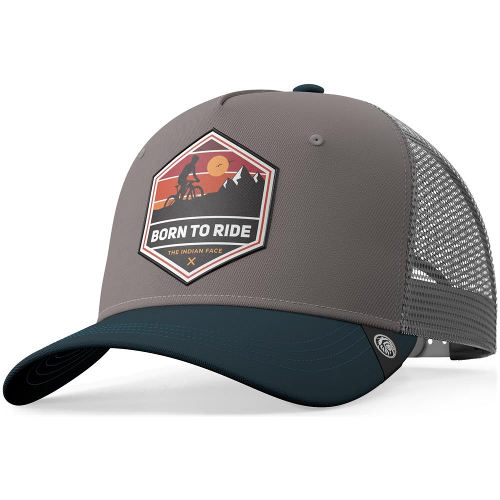 Cappellino Trucker Born To Ride Giallo Per Uomini E Donne - Foto 1