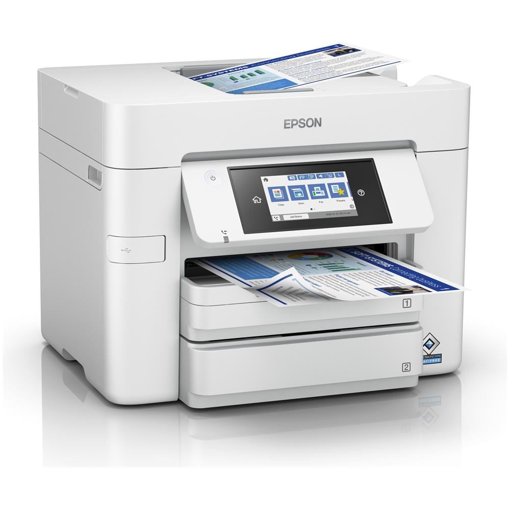 Stampante Multifunzione WorkForce Pro WF-C4810DTWF Inkjet a Colori Stampa Copia Scansione A4 36 ppm (B /N) 22 ppm (a Colori) Wi-Fi / Ethernet / USB - Foto 2