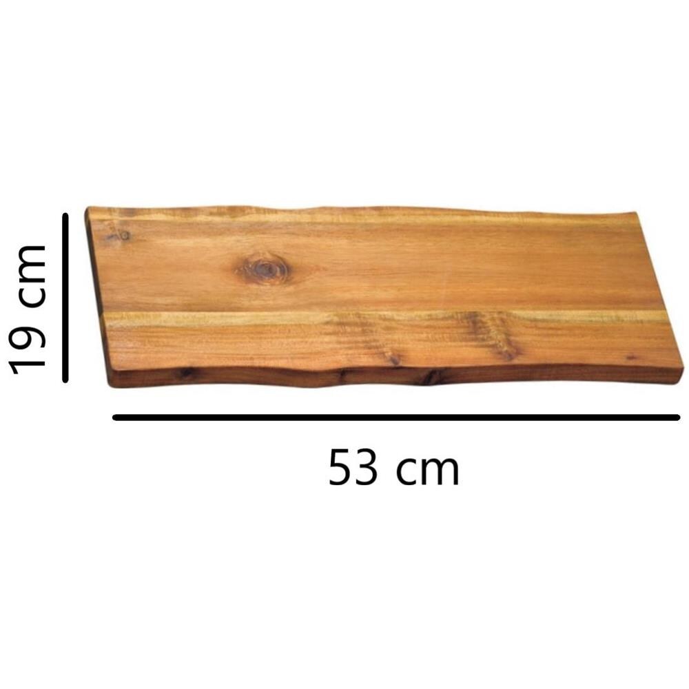 Tagliere In Legno Di Acacia, Supporto Spesso Per Servire Piatti - Foto 2